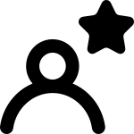 Profile Favorite 1334 SVG Icon